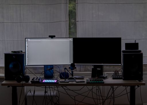 My desk, overview