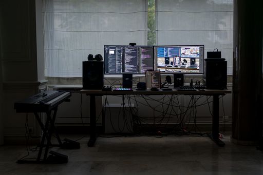 My desk, overview